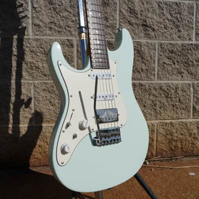 IBANEZ AZ2204NWL MGR Mint Green Left Handed 6-String Electric Guitar w/ Hardshell Case image 5