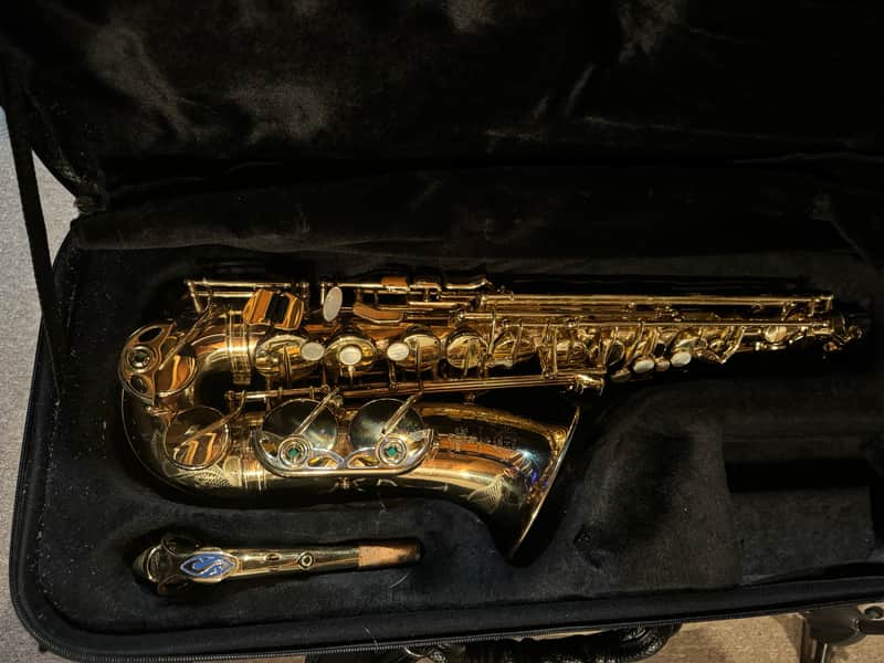 Selmer-Paris Super Action 80 Series II 1990 Alto Saxophone - Gold Laquer image 1