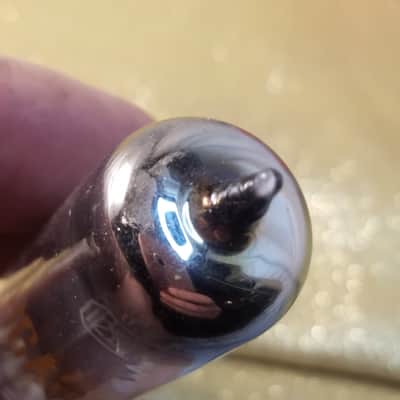 RCA 12BH7A tNOS AT1000 TESTED Balanced! PI Vacuum Tube grey plate 12BH7 dual triode 1962-1968 image 6