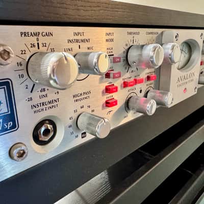 Avalon VT-737sp Tube Channel Strip - Silver image 4