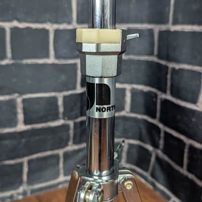 North Vintage Straight Cymbal Stand – Classic 70s/80s Hardware – Double‑Braced Stability – Adjustable Height image 8
