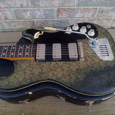 Vintage Circa 1965 Hofner 173 "Brokat" Vinyl Finish Electric Guitar w/ Original Hardshell Case! image 3