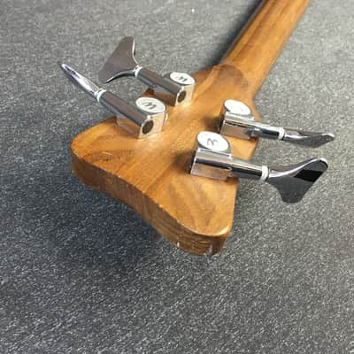 1999 Warwick Corvette Standard Left Hand Bass Guitar Natural Oil Finish Lefty Made In Germany image 12