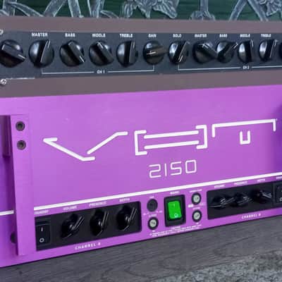 Cameron prototype rack CCV Ocean Preamp 2 Channel with modded VHT2150 poweramp image 1