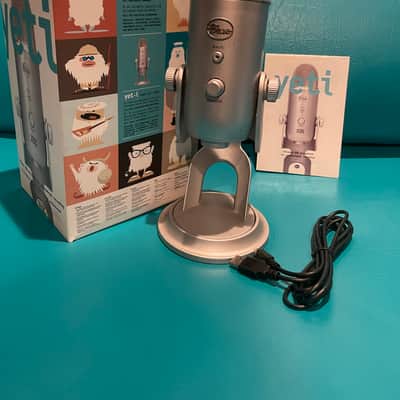 Blue Yeti Multipattern USB Microphone 2010s - Cool Grey image 1