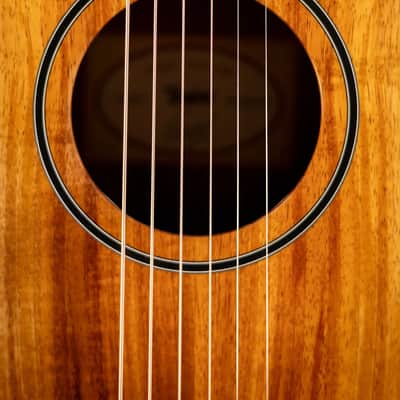 Taylor BTe-Koa Baby Taylor Acoustic/Electric Guitar with Gig Bag image 10