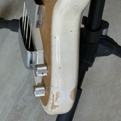 Fender Custom Shop '59 Precision Bass 2025 - Relic Aged White Blonde image 10