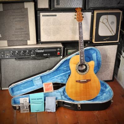 ギター Ovation 1867Legend Super Shallow Cutaway Ovation 1867 Legend Super Shallow Cutaway Natural 1990 | Reverb
