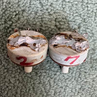 Hagstrom Viking Pots 2 pcs. Untested 1967 imagen 8