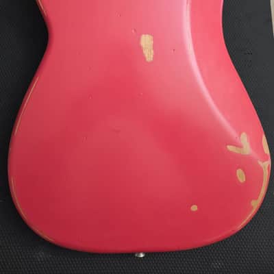 2016 Fender Road Worn '50s Precision Bass - Fiesta Red image 13