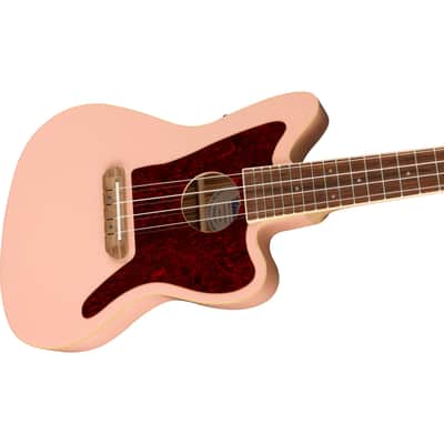 Fender Fullerton Jazzmaster Uke Shell Pink - Concert Ukulele image 7