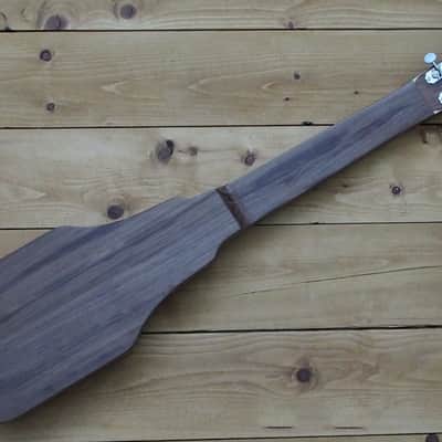 Woodsville Chicago 51 Lap Steel - Walnut, with Padded Gig Bag image 9