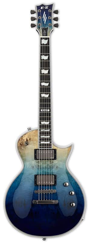 ESP E-II ECLIPSE Blue Natural Fade w/Case (B Stock) image 1