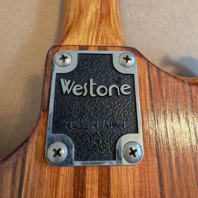 Vintage 1980s Westone Thunder 1A Electric Bass Matsumoku Japan MIJ IA image 12
