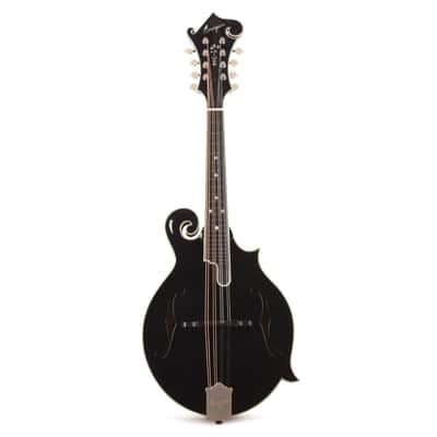 Bourgeois M5 F-Style Mandolin Aged Tone Torrefied Adirondack/Flamed Maple Black (Serial #M2502102) image 4