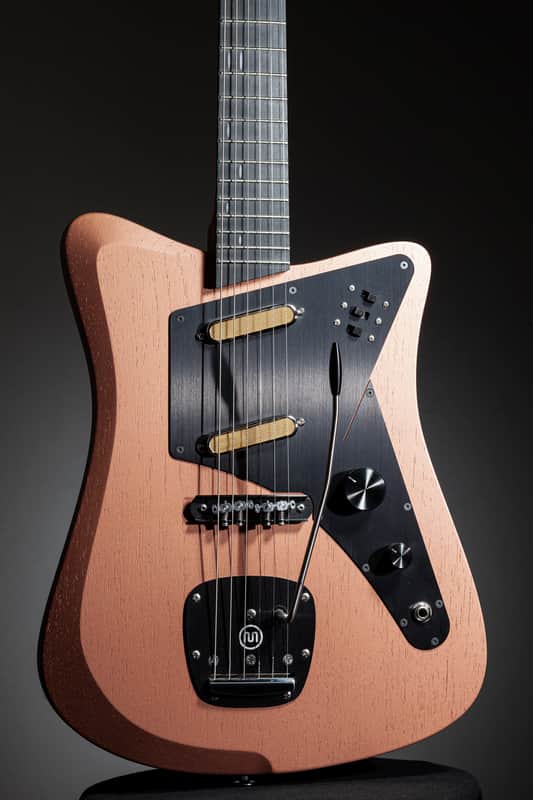 Uma Guitars Jetson 2, 2020 Bronze w/ Roasted Flame Maple Neck NEW