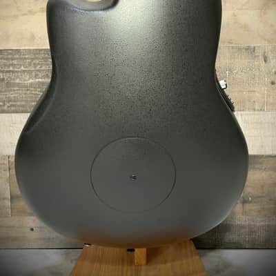 Ovation 1598-MEIII Adamas Melissa Etheridge Signature Mid Cutaway 12 String RH Acoustic Electric Guitar - Black (1598-MEIII) image 5