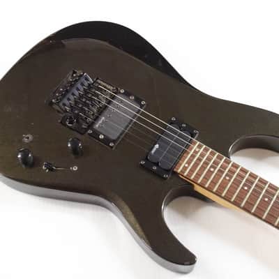 Fernandes FR Model Black Solid Body Electric Guitar image 4