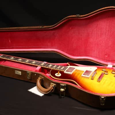Gibson Custom Shop Standard Historic '59 Les Paul Reissue Dark Bourbon Fade VOS 419 image 9