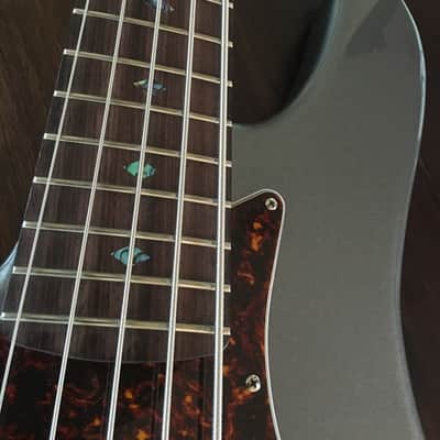 Carvin/Kiesel JB-5 LEFTY Left Handed Jazz Bass 5-string with Many Extras! image 3