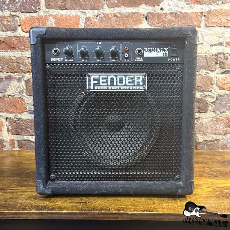 Fender Rumble 15 15-Watt 1x8" Bass Combo Amp (1990s - Black) image 1