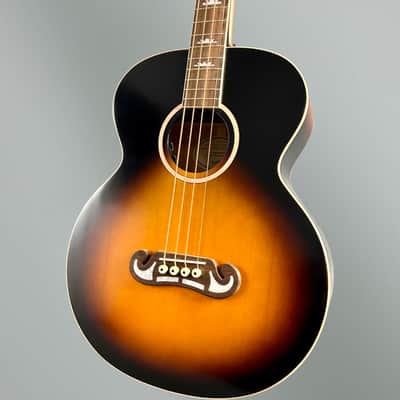 Epiphone El Capitan J-200 Studio Bass 2022 Aged Vintage Sunburst image 2