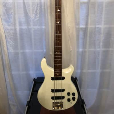 PRS 4 String bass 1989 - Pearl White image 11