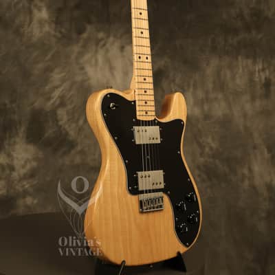 1980 Fender Telecaster Deluxe Natural image 8