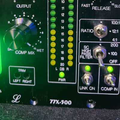 Lindell Audio 77X-500 Stereo FET Compressor / Limiter 500 Series Module image 4