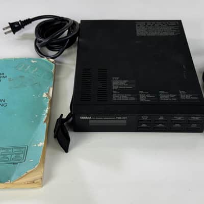 Yamaha FB-01U FM Sound Generator with Manual Midi and Instrument Cables