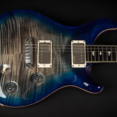 2016 Paul Reed Smith PRS McCarty 10-Top Experience - Charcoal Blue Burst | USA Limited Edition Ebony Fretboard Push/Pull Coil Split 3.38kg | CoA OHSC image 4