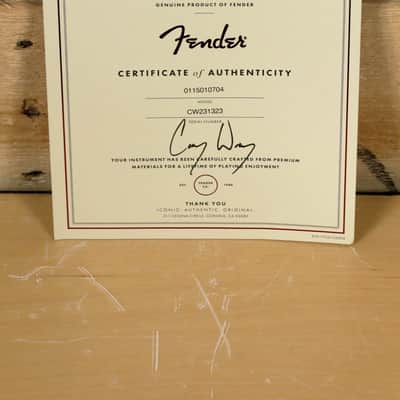 Fender Limited Edition Cory Wong Stratocaster Electric Guitar Daphne Blue w/ Case image 9