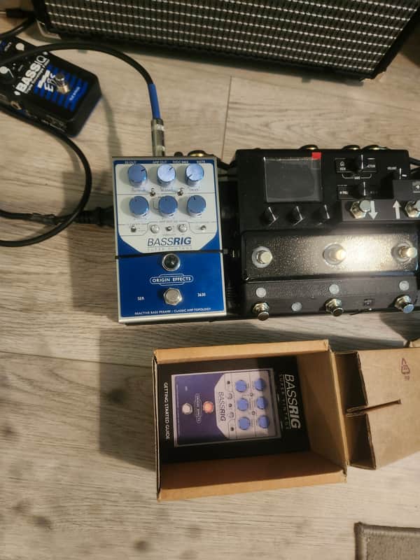 Origin Effects BASSRIG Super Vintage 2022 - Present - Blue / Silver image 1