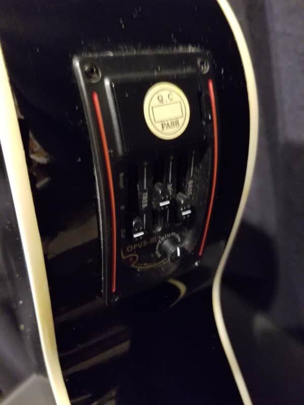 Esteban Malguena..cutaway classical Classical electric...cutaway Black image 1