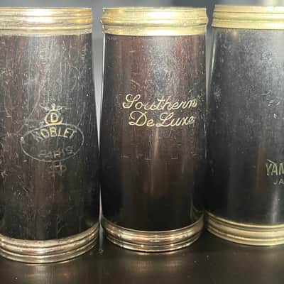 Lot of 20 Vintage Clarinet Barrels - Wood, Hard Rubber, and Plastic image 4