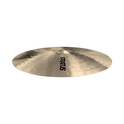 Sabian 22-inch Stratus Pro Ride Cymbal Made of B20 Bronze with Loud Sound Volume, Strong Bell, Signature Stratus Hammering, and Bright-dark Timbre image 4
