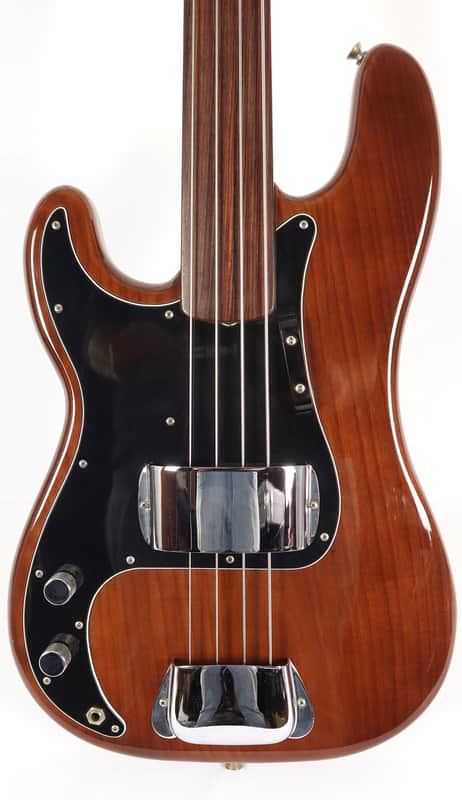 1978 Fender Precision Bass Left Handed Fretless P-Bass Guitar w/ Case Very Rare! image 1