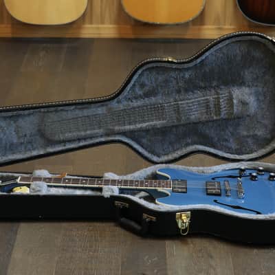 2015 Gibson Midtown Semi-Hollow Electric Guitar Pelham Blue + OHSC image 21