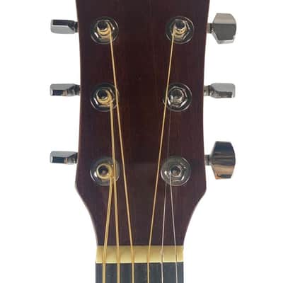 Thin Line Acoustic Electric Guitar 6 String Double Cutaway Sunburst image 9