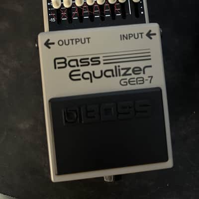 Boss GEB-7 Bass Equalizer - Mint with Original Box and Manual image 1