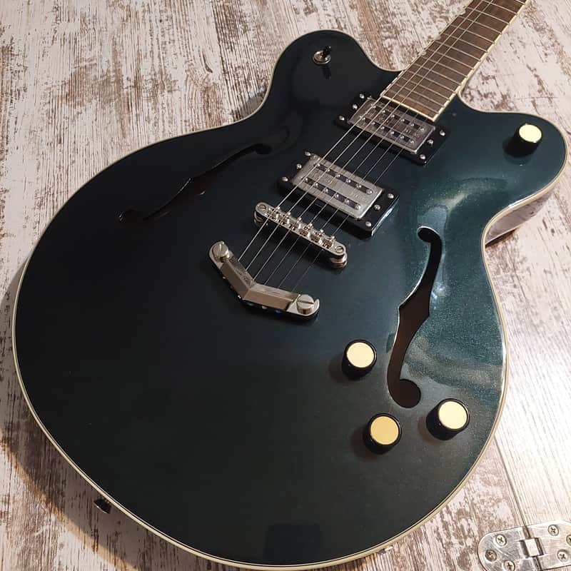 Gretsch G2622 Streamliner 335 Style w/ V-Stoptail Cadillac Green image 1