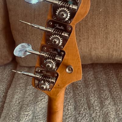Fender left hand Jazz Bass 1965 Lake Placid Blue image 4