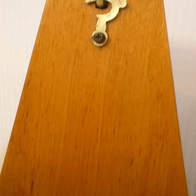 Fully Restored Vintage Seth Thomas Metronome No 7 Mid 1960s Honey Maple, Serviced, Solid Brass Trim image 12