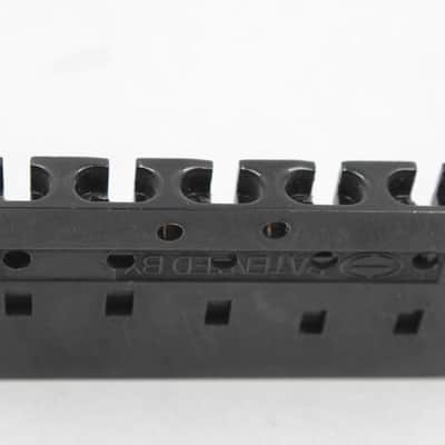 OEM Ibanez B105 5-String Bass Bridge - Cosmo Black, Dual-Load (Soundgear SR305 / BTB / Ergodyne) image 2