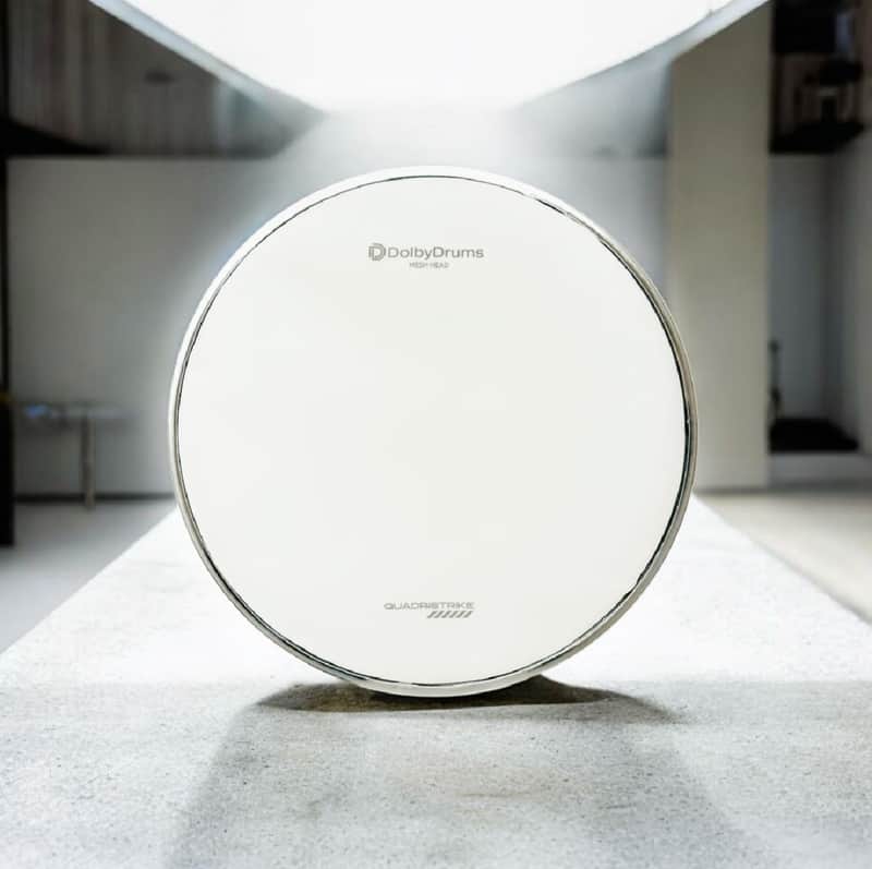 Dolby Drums 10” 4-Ply Quadristrike Mesh Drumhead for Roland Alesis Lemon Pad Head image 1