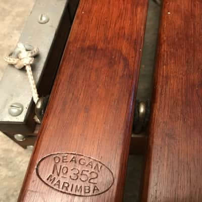 Deagan Marimba bars Rosewood #352  1920's-30's image 15