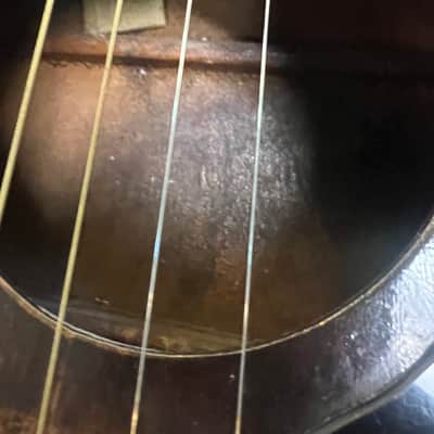 Stella Tenor Acoustic Guitar 1960’s - Tobacco Burst image 4