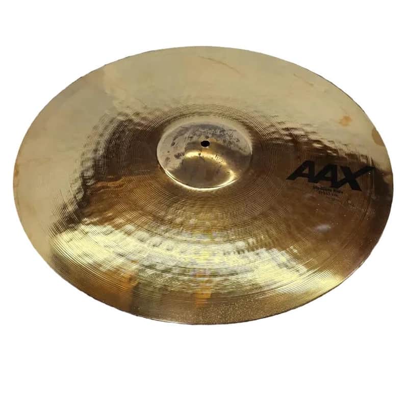 Used Sabian AAX Brilliant Medium Ride Cymbal 21" - Very Good image 1