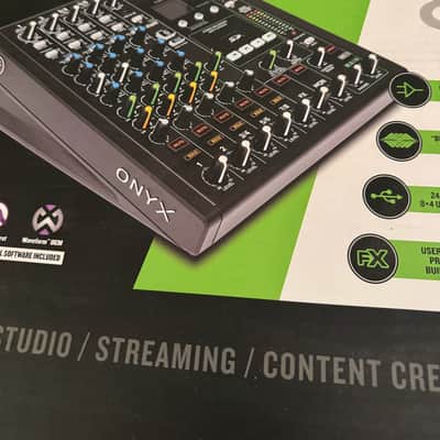 Mackie Onyx8 8-Channel Analog Mixer with Multitrack USB 2021 - Present - Dark Gray image 2