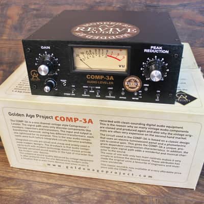 REVIVE-AUDIO-MODIFIED-GOLDEN-AGE COMP 3A OPTO-COMPRESSOR-CINEMAG-TRANSFORMER-MODS image 1